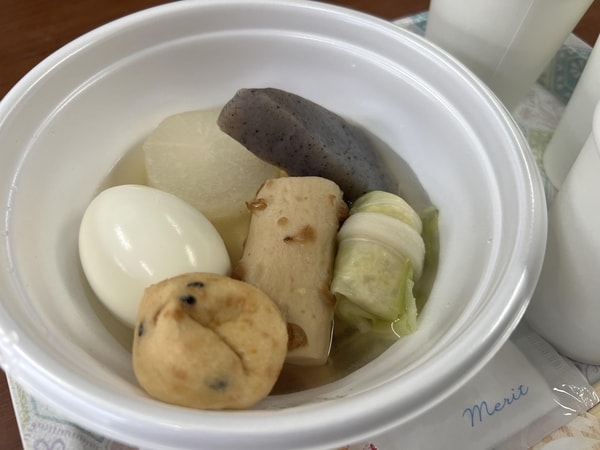 チェックイン後の「おでん」は無料！（15：00～17：00）