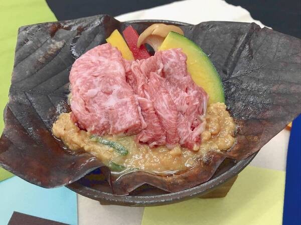 【飛騨牛朴葉味噌焼き/例】選べるメイン料理！