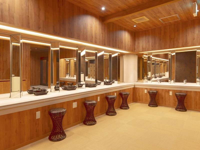 源の湯　パウダールーム