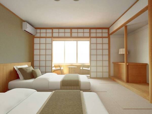 スタンダード和ベッドツイン内風呂なし/例