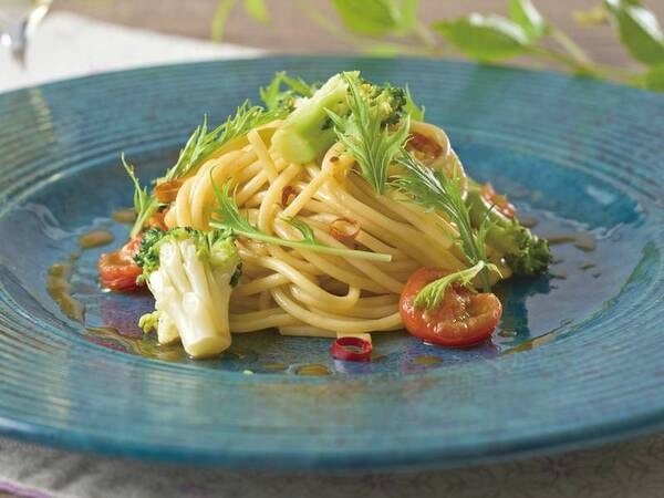 鮎のうるか和風パスタ/例