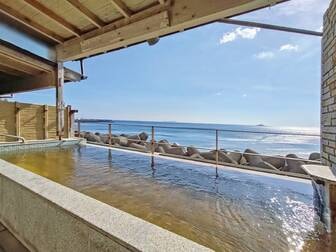 ホテル伊東パウエル／【露天風呂】絶景！オーシャンフロント