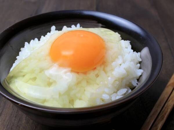 【朝食/例】養鶏場直送の新鮮たまご!
