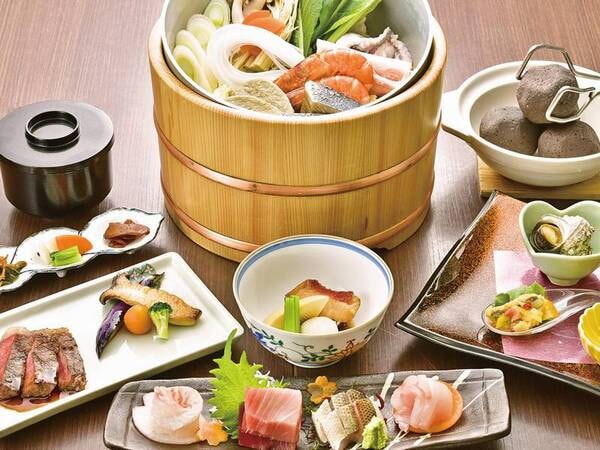 【夕食/例】伊豆の郷土料理・金目鯛煮付けなど名物料理がたくさん