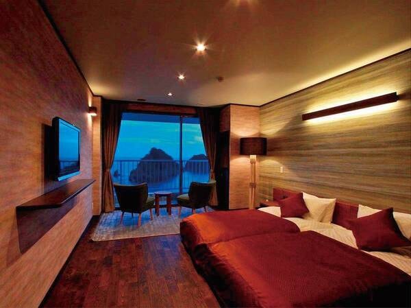 【三四郎島＆駿河湾一望】ベッドルーム/一例