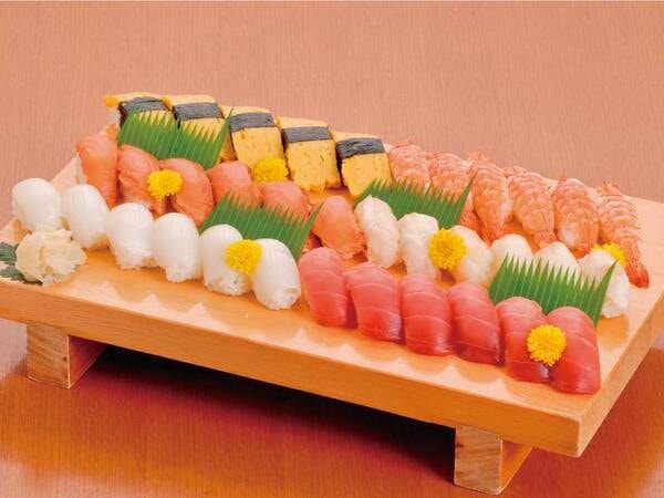 【バイキング/例】職人が目の前で握るお寿司も食べ放題！
