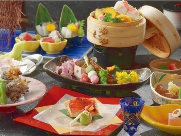 【伊豆名物 金目鯛3大料理プランの夕食/例】南伊豆の金目鯛を煮付け・焼き・鍋でお召し上がりください