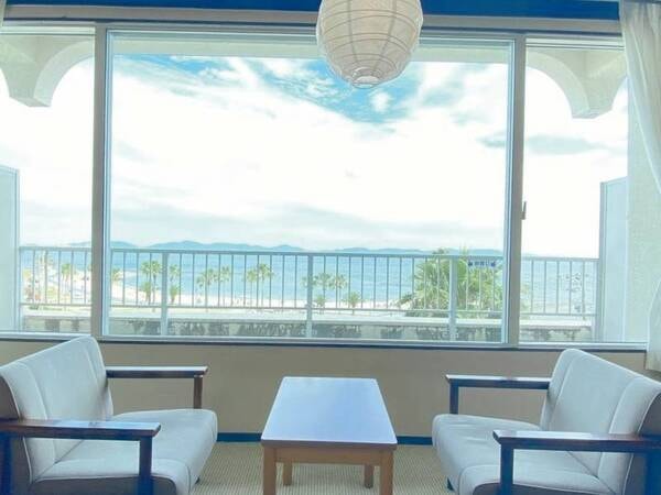 部屋眺望/例【海一望の和室】