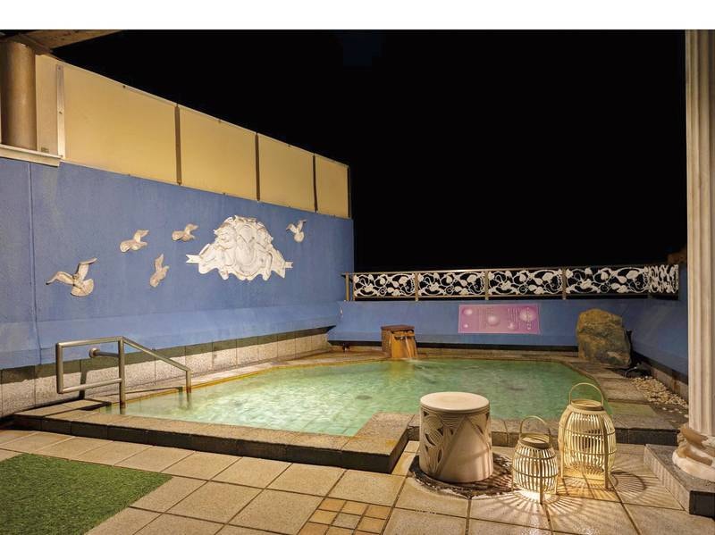 【金剛の湯（男湯）露天風呂】