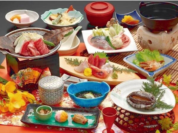 あわび付三河の幸会席/例