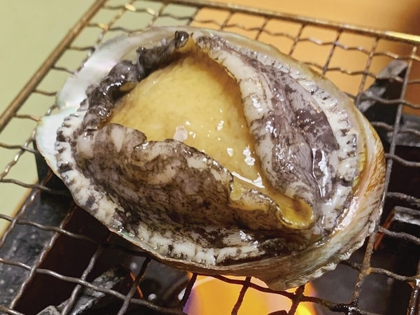 アワビ踊り焼き付 シルバープランＤX　夕食/例