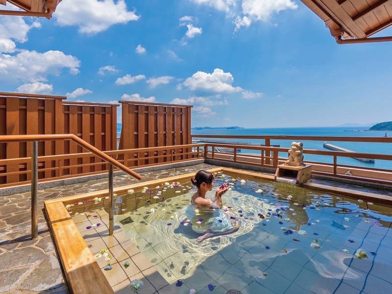 曜日限定のフラワー風呂（女性）