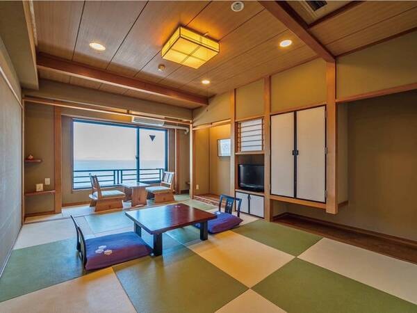 【禁煙10畳和室/例】全室より三河湾を一望