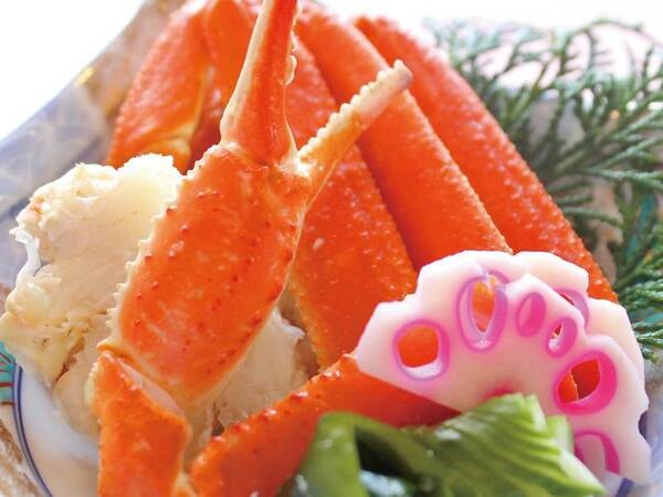 茹で蟹の皿盛り付ビュッフェ/例(※蟹は食べ放題ではございません)