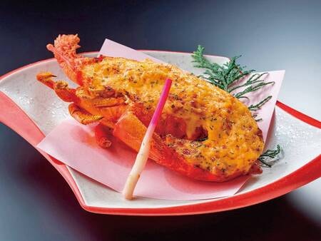 松風園の ロブスターグラタン付 憩い膳 11 000円 ワンランク上 あさひ亭 和室 ゆこゆこ