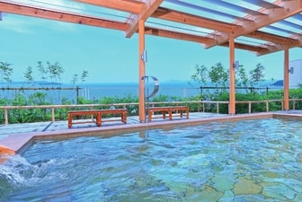 三河湾リゾートリンクス／【露天風呂】三河湾を一望！
