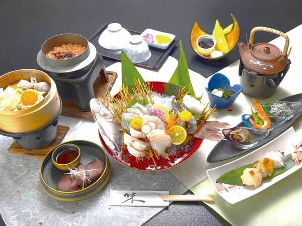 【【ゆこゆこ平日限定】海鮮基本プラン/例】離島ならではの海の幸を堪能できるプラン！朝食には蒸しアワビをご用意♪