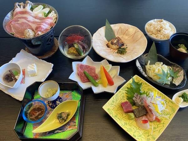 【知多豚付会席/例】