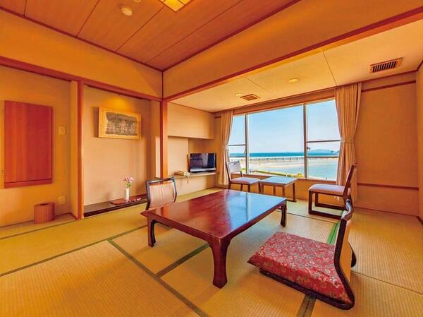 【客室/例】全室から三河湾と竹島を望む10畳以上の和室