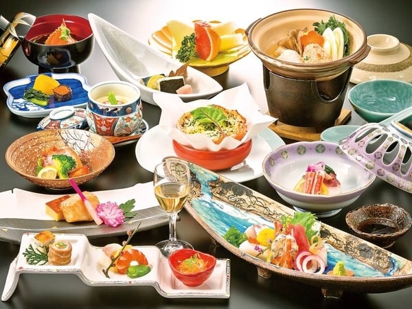 季節の旬味会席/例