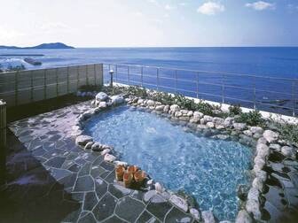 旅の宿 潮の灯 鯨望荘  GEIBOSO/5F:「展望・くじら風呂」・「展望露天風呂