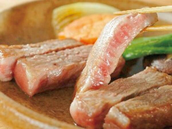 【夕食/例】黒毛和牛ステーキ

