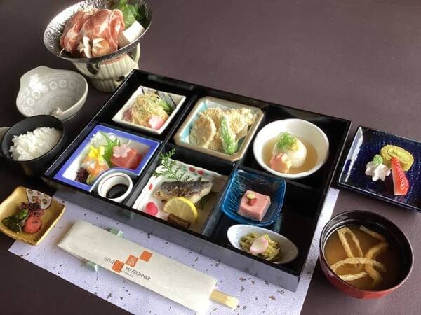 【山波御膳/例】料理長おまかせのお手軽御膳。量も控えめで女性やシニアにおすすめ!