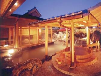 海を望む全室露天風呂の宿 はいふう/別館庭園露天風呂