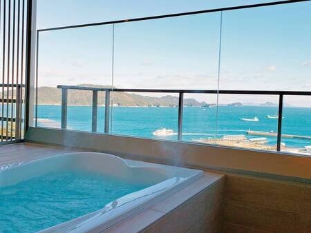 2022年12月リニューアル！「嬉春亭」天空露天風呂付和洋スイート/パース写真一例