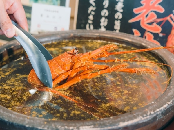 夕食バイキング/伊勢海老汁例