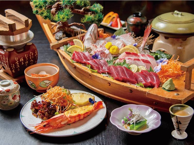 【予約中！】 舟盛り舟形陶器18基浜千鳥金波蔵出し旅館割烹料理屋和食器厨房 食器