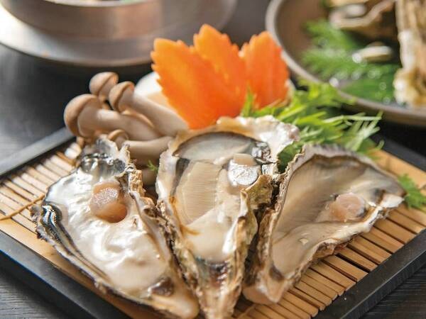 【夕食/例】11~3月は三重県磯村産のブランド牡蠣料理をご用意