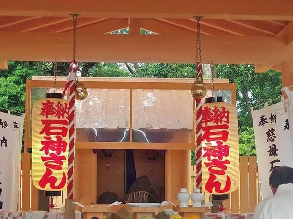 【周辺観光】石神さん(神明神社)女性の願いをひとつ叶えてくれると言い伝えられている話題のパワースポット