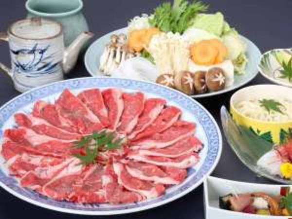 近江牛しゃぶしゃぶ/一例