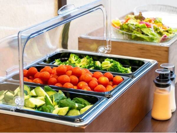 【朝食】サラダバー（例）