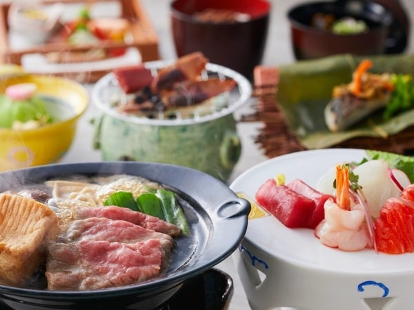 【春：3月～5月末まで】土地の恵み会席/写真一例