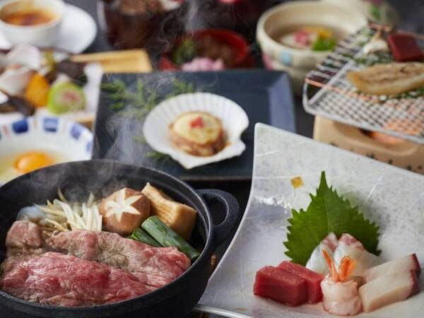 【冬：12月～2月末まで】土地の恵み会席/写真一例