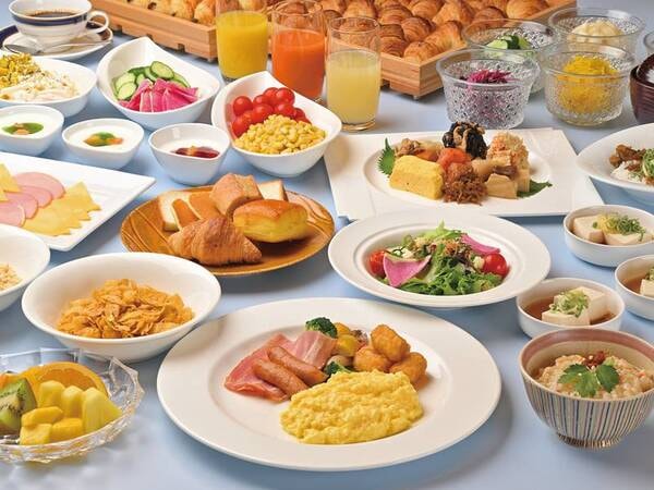 2025年7月2日～【和洋ビュッフェ/例】朝食は和洋ビュッフェをご用意！