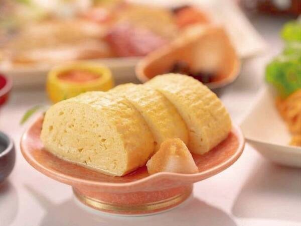 【朝食バイキング/例】板前さんが作る出来立てアツアツの出汁巻