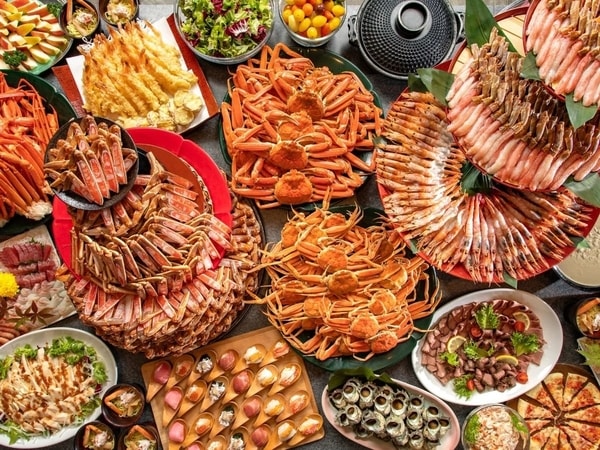 蟹食べ放題豪快ビュッフェ　2026年11月～！例年人気のビュッフェが今年も登場！