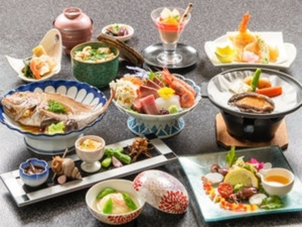 【春の旬彩会席／写真一例】