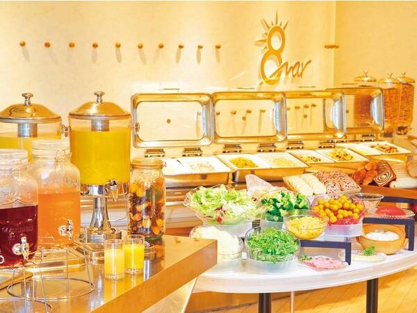 【朝食/例】和洋のビュッフェをご用意