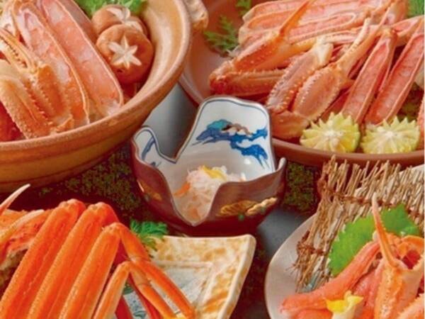 【かに＆旬魚コース/例】ズワイガニ2杯相当
