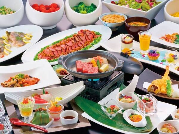 【和洋ハーフバイキング(飲み放題付)/例】