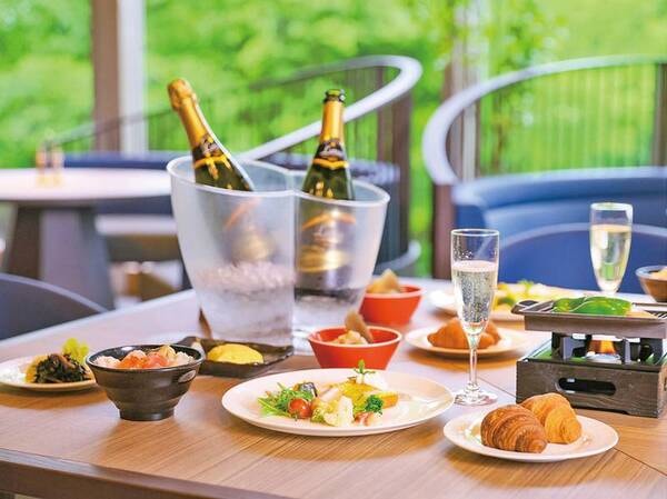 「オールインクルーシブ」-朝スパ(スパークリングワイン)※無料