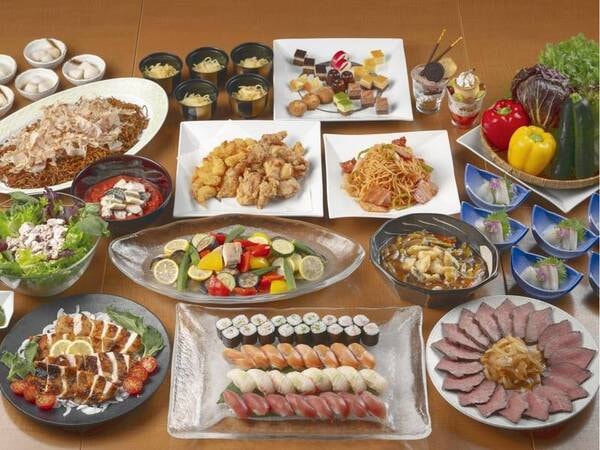 2025年7-8月夏 ディナービュッフェ/一例