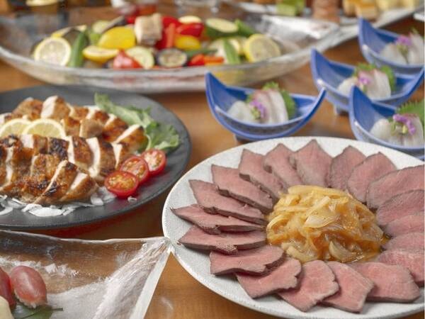 2025年7-8月夏 ディナービュッフェ/一例