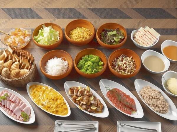朝食ビュッフェ/一例