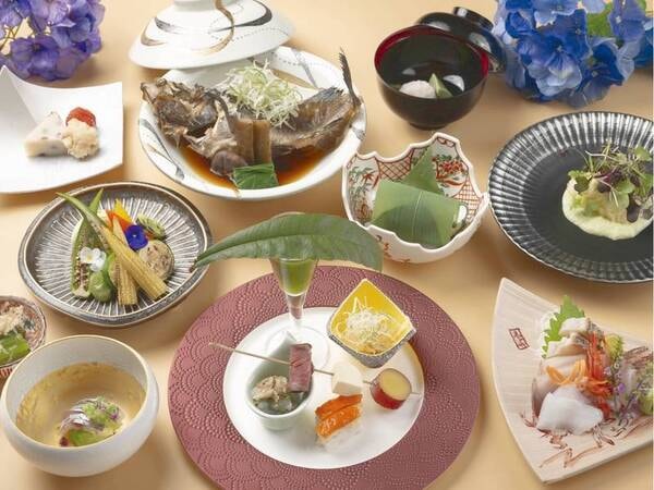 【連泊プラン1日目：旬会席】2025年5月～6月の料理一例