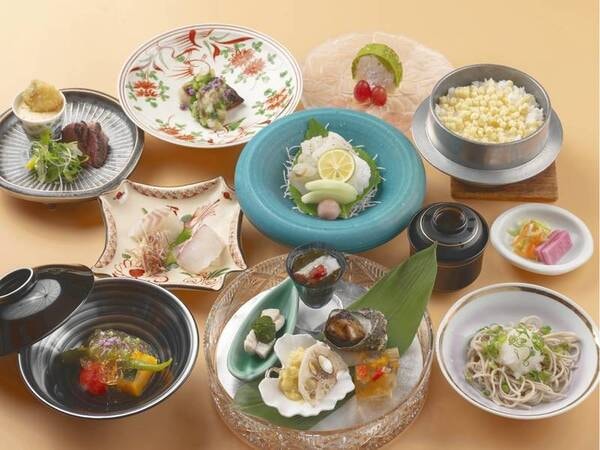 【連泊プラン1日目：旬会席】2025年7月～8月の料理一例